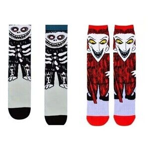 Disney Nightmare Before Christmas Shock Barrel Crew Socks Oogie Boogie Unisex